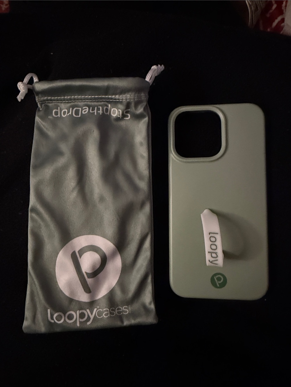 Loopy Case iPhone 15 ProMax sage green
